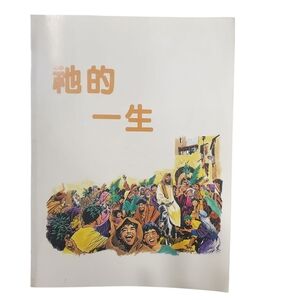 Chinese Christian Comic Strip Book Of The Story Of Jesus